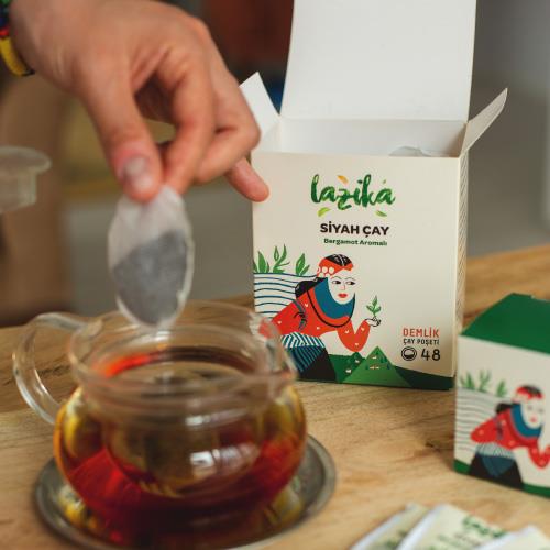 Lazika トルコ紅茶（チャイ ）Round Black Tea Bags